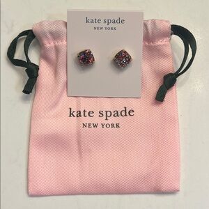 Kate Spade Multicolor Sparkle Stud Earrings